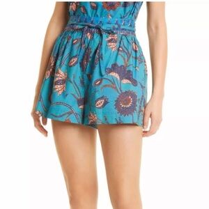 Ulla Johnson Rowan shorts in Floral Lagoon